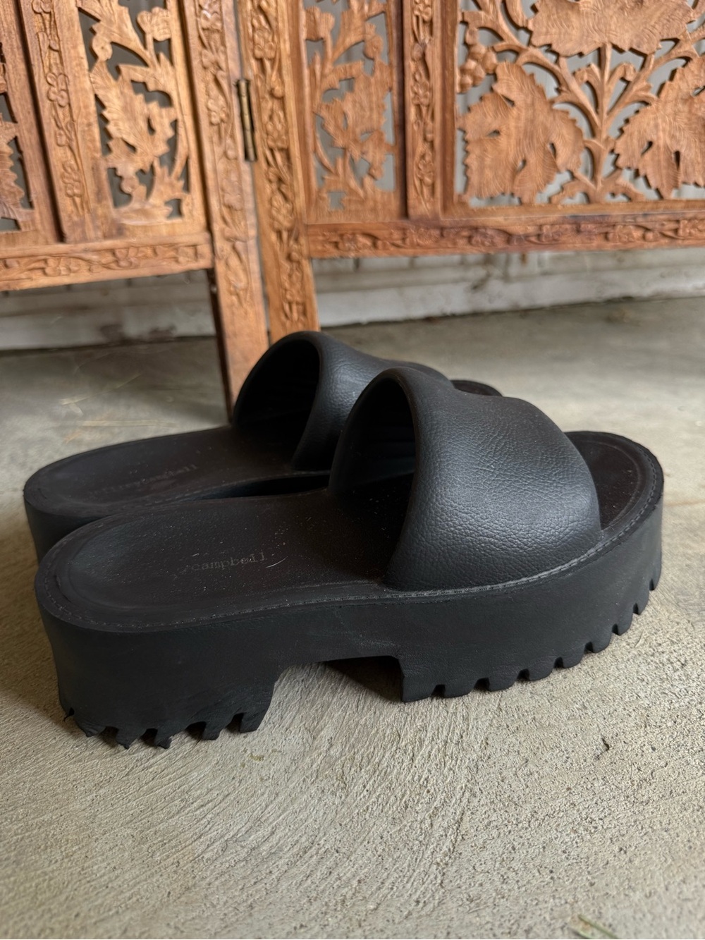 Jeffery Campbell Platform Slides